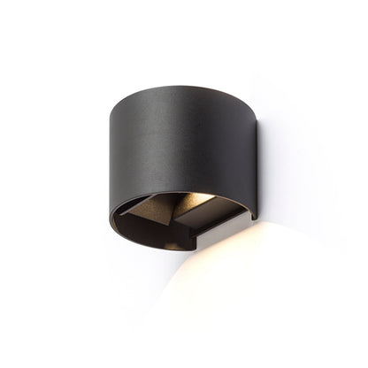 RENDL Outlet TITO R I DIMM wall black 230V LED 3W IP65 3000K R13962 1