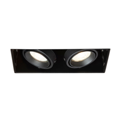 RENDL recessed light ELECTRA II GU10 frameless black 230V LED GU10 8W R14168 2