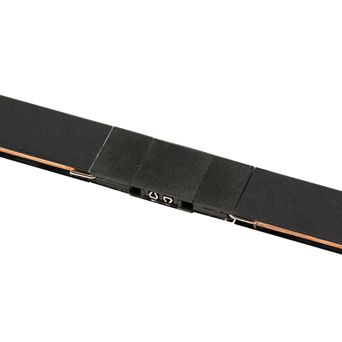 RENDL Ultra-thin track system VEGA straight joint black 24=  R14178 2