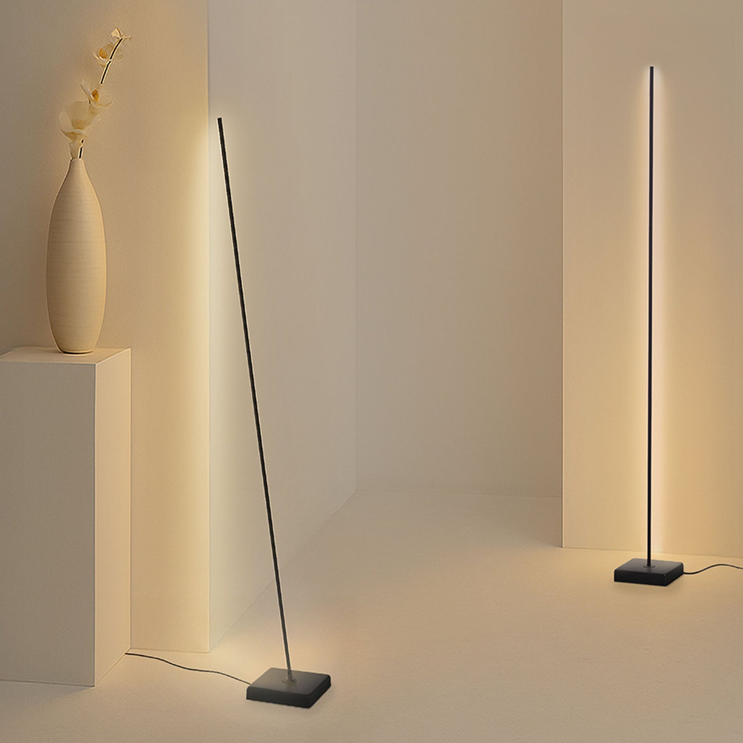 RENDL floor lamp ANEMONA 120 floor black 230V LED 15W 3000K R14184 5