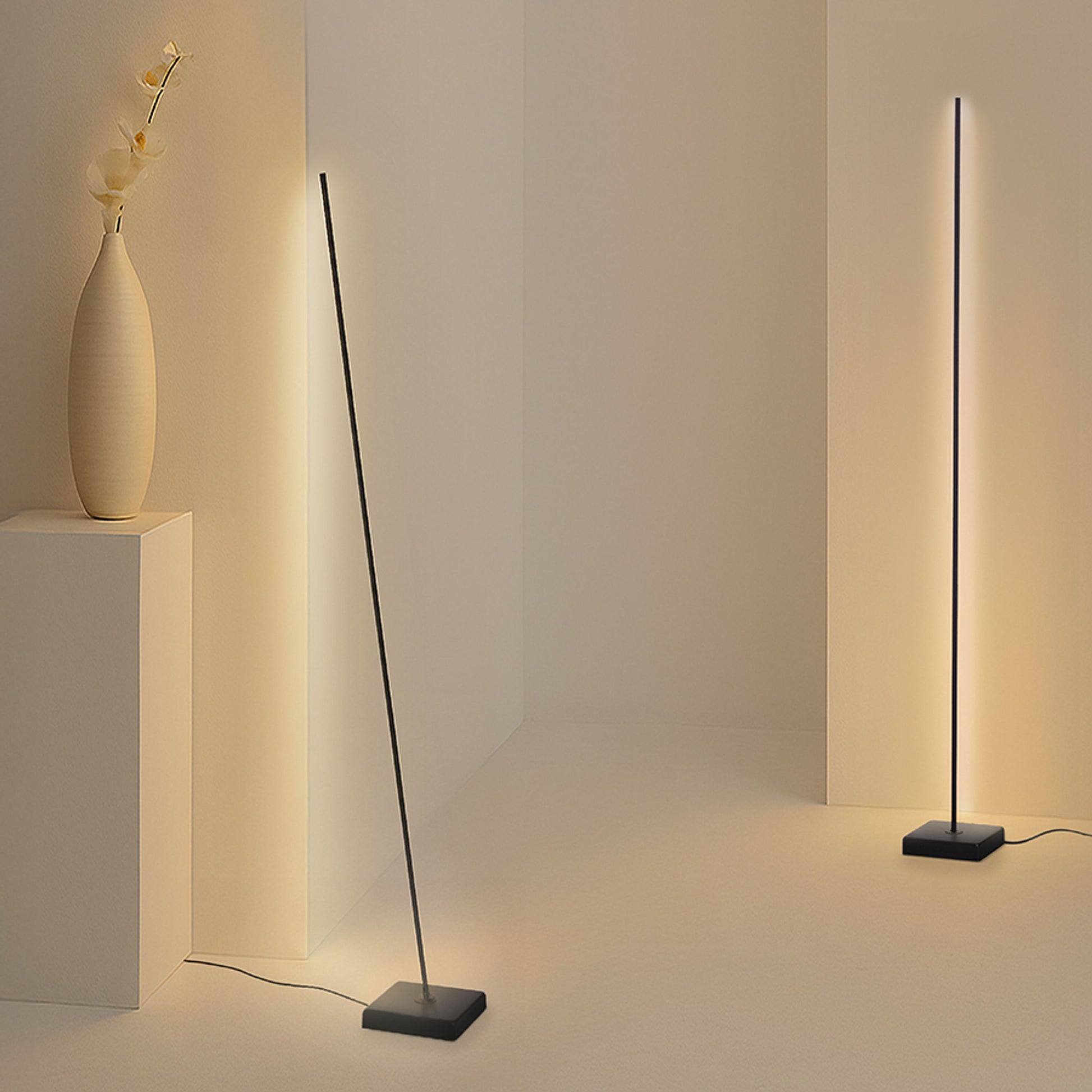 RENDL floor lamp ANEMONA 120 floor black 230V LED 15W 3000K R14184 5