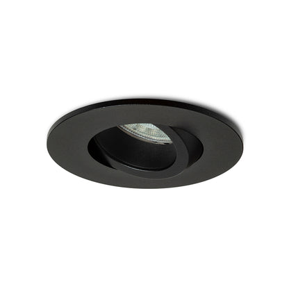 RENDL recessed light GALO R recessed black 230V LED GU10 9W IP65 R14224 3
