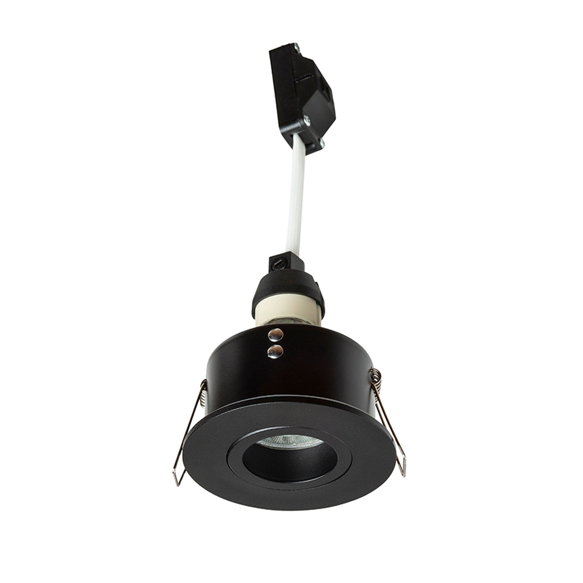 RENDL recessed light GALO R recessed black 230V LED GU10 9W IP65 R14224 5