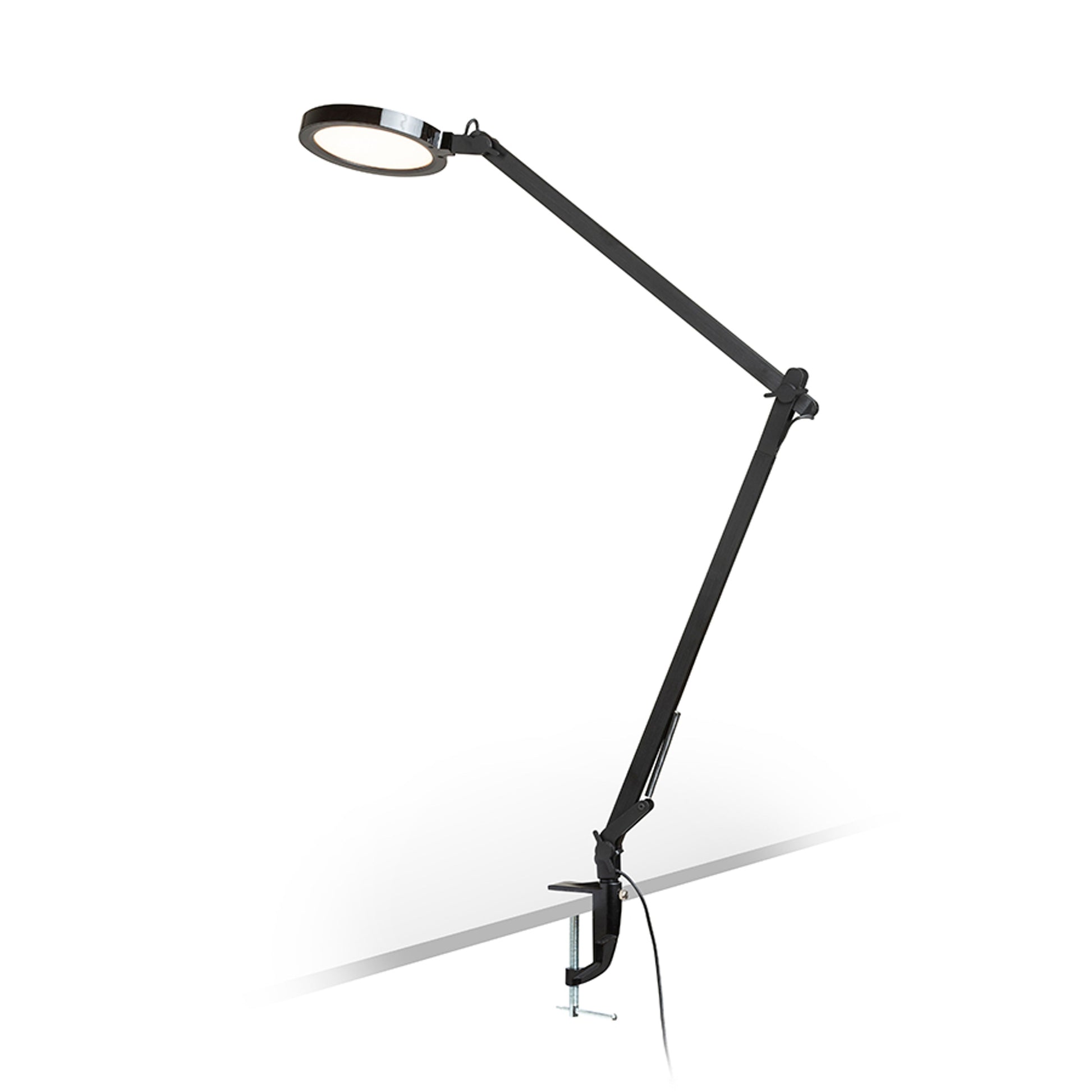 RENDL table lamp EMA c-clamp for desks black   R14291 2